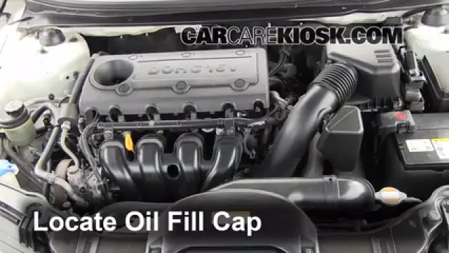 2010 Kia Forte EX 2.0L 4 Cyl. Sedan (4 Door) Oil Add Oil